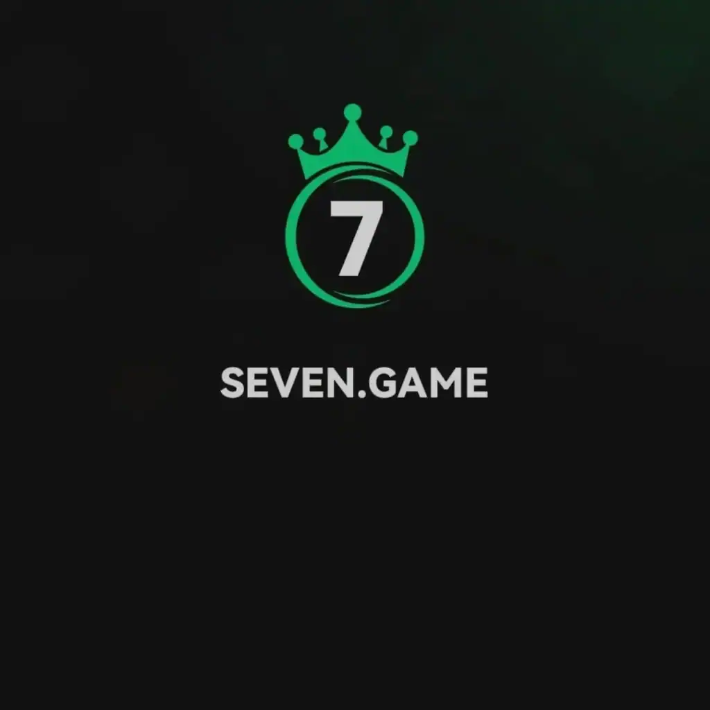 1. Logo featuring the number 7 with a crown for Seven Game platform.